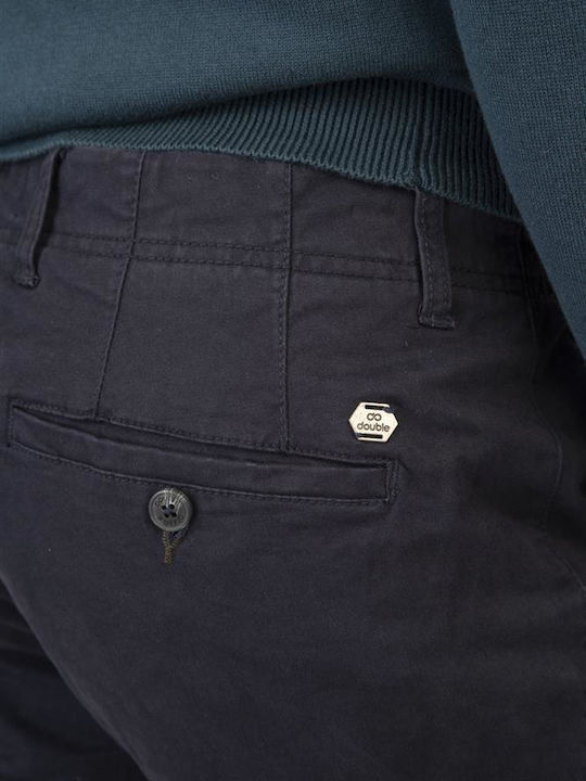 Pantaloni Chino Albastru