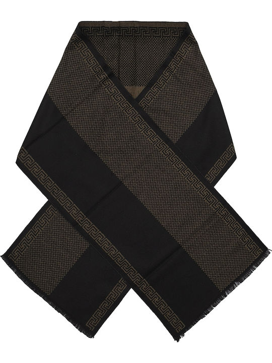 Men's Wool Scarf Brown