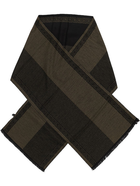 Men's Wool Scarf Brown