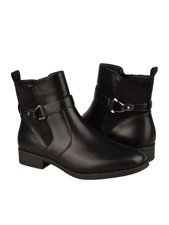 Stiefeletten Damen Schwarz