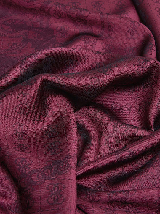 Guess Kefiah Damen Schal Burgundisch