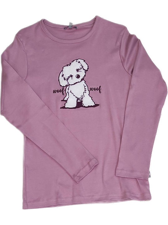 Apple Boxer Set Pijamale pentru Femei Violet