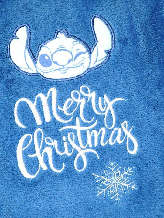 Disney Winter Women's Pyjama Set Blue Lilo & Stitch