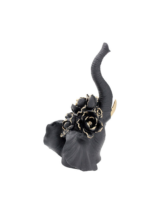 Keskor Decorative Elephant Polyresin Elephant 18x15x30cm 1pcs