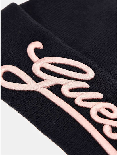 Beanie Feminin Căciulă Tricotat în culoarea Negru