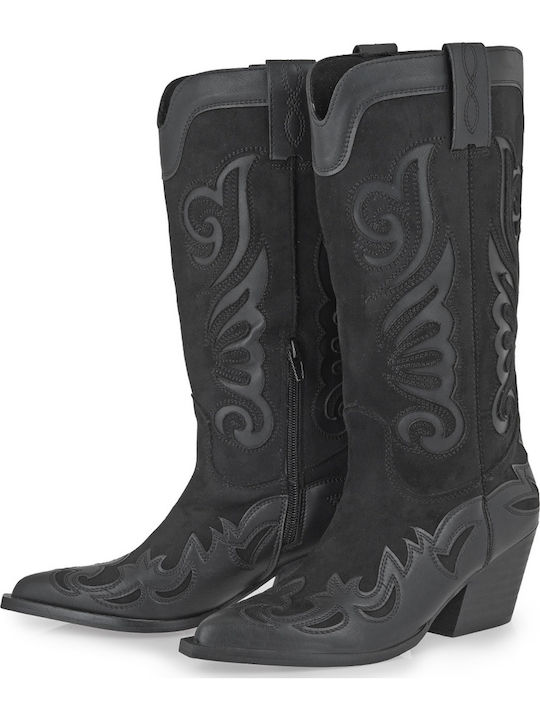 Damenstiefel Schwarz