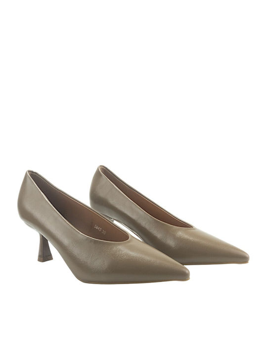 Khaki Heels