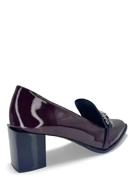 Δερμάτινες Γόβες Μπορντό
