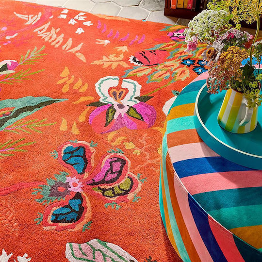 Harlequin Χειροποίητο Χαλί Ορθογώνιο Amber/lapis 140x200cm