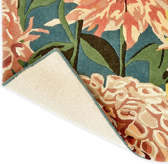 Harlequin Handgefertigt Teppich Rechteckig Synthetisch,Polyester/Cotton/Leather Coral Wilderness