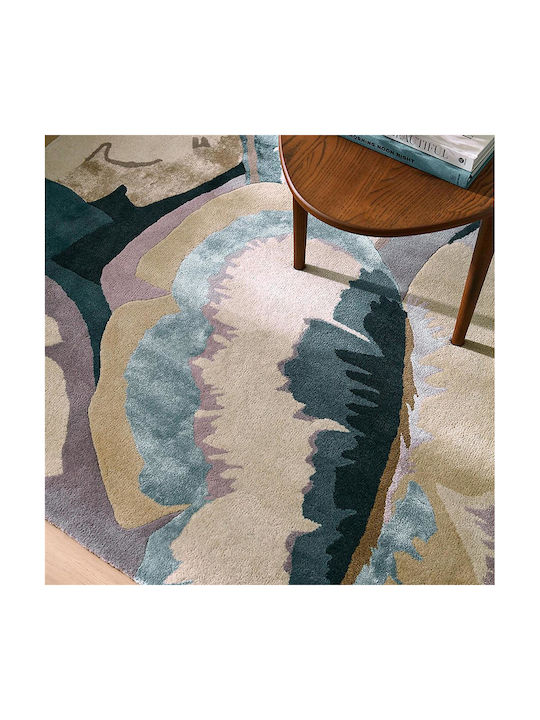 Harlequin Lucrat manual Covor Rectangular Din lână Beige-blue