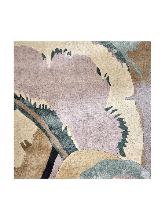 Harlequin Lucrat manual Covor Rectangular Din lână Beige-blue