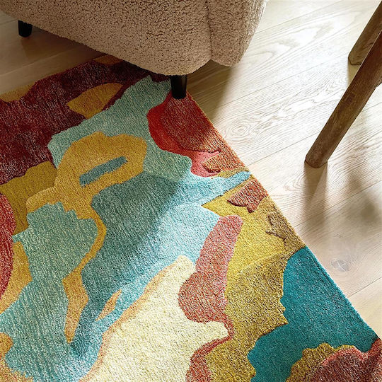 Harlequin Χειροποίητο Χαλί Ορθογώνιο Μάλλινο Pink-multi 140x200cm