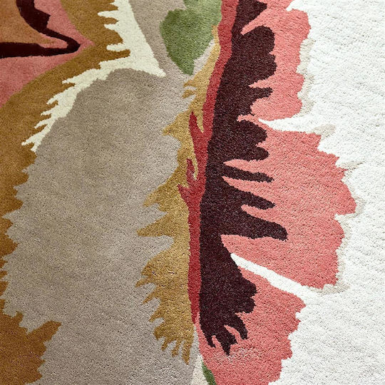 Harlequin Χειροποίητο Χαλί Ορθογώνιο Μάλλινο Beige-rust 140x200cm