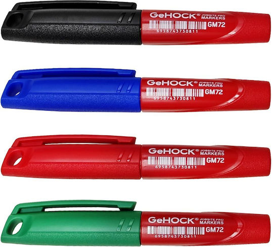 GeHock Permanent Marker 1mm Schwarz