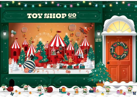 Xmas Toy Shop Puzzle 2D 500pcs