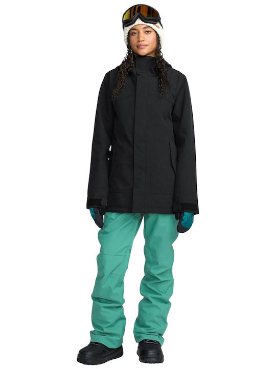 Volcom Insulated H0452607-BLK Женско Яке за Ски и Сноуборд Черен