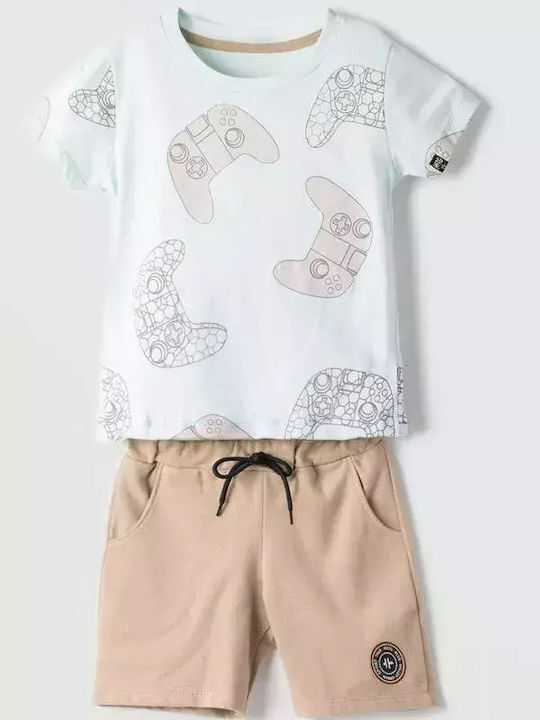 Kids' Set with Shorts Summer 2pcs Pink
