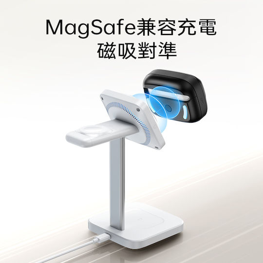 ESR Pulse Magnetic Flicklock Θήκη Πλαστική σε Λευκό χρώμα για Apple AirPods Pro 3