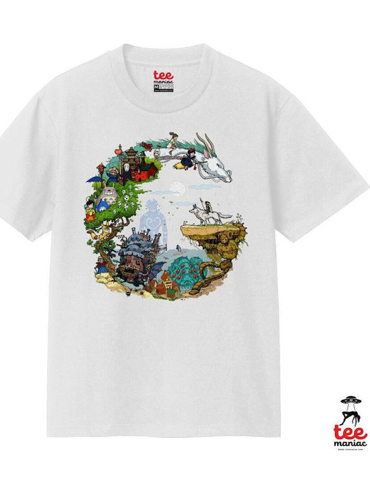 Στούδιο Γκίβλι Κλασικό T-shirt Διπλής Ραφής Χωρίς Πλευρικές Ραφές Λευκο 100% Βαμβάκι Vegan & Oeko-tex Πιστοποιημένο Στούδιο Γκίβλι Κλασικό T-shirt Διπλής Ραφής Χωρίς Πλευρικές Ραφές Λευκο 100% Βαμβάκι Vegan & Oeko-tex Πιστοποιημένο