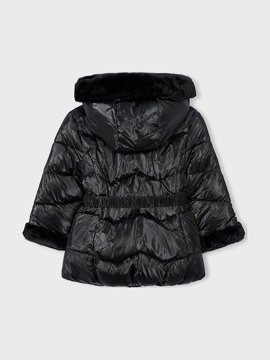 Kids' Casual Jacket with Hood Black