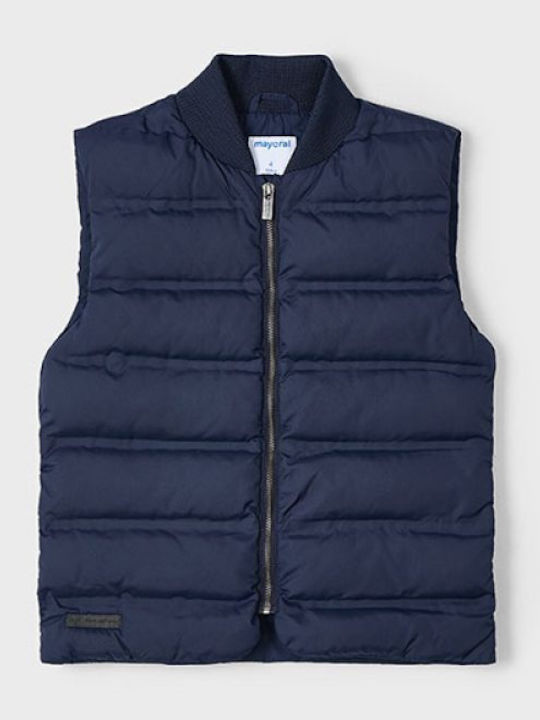 Kinder Freizeitjacke Ärmellos Blue