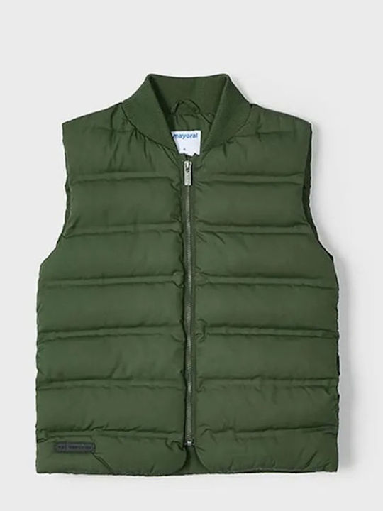 Kinder Freizeitjacke Ärmellos Green