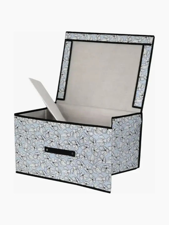 Tpster Stoff Aufbewahrungsbox mit Deckel 41x35x20cm 1Stück