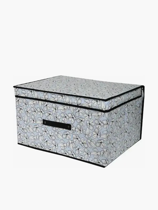 Tpster Stoff Aufbewahrungsbox mit Deckel 41x35x20cm 1Stück