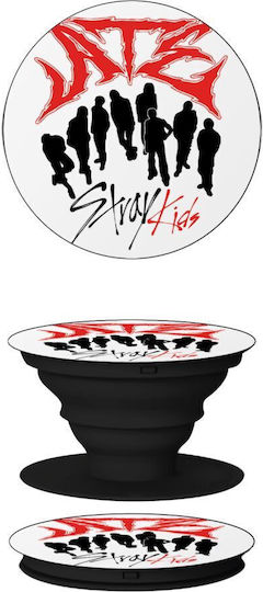 Stray Kids Boy Band Phone Holders Stand Μαύρο Βάση Στήριξης Κινητού Στο Χέρι