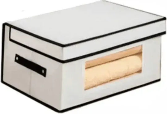 Tpster Stoff Aufbewahrungsbox mit Deckel