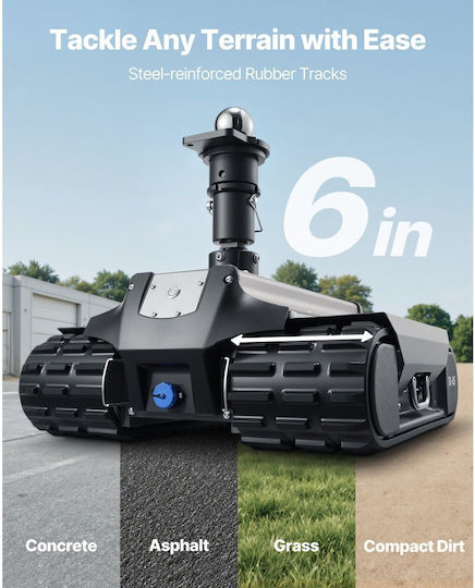 Electric Trailer Moving Machine Vevor Maximum Towing Capacity 4082 Kg Remote Controlled Trailer Wireless Range 100 M Motorhome Kit Suitable for Caravan Towing Jack Caravan Boat Caravan