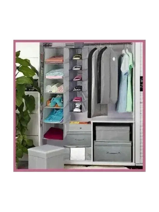 Tpster Fabric Storage Box with Lid 70x40x30cm