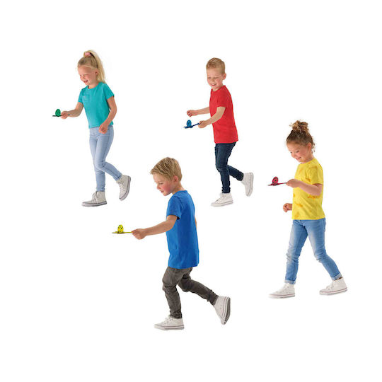 Partyspiel Dinosaurier-Eierlauf