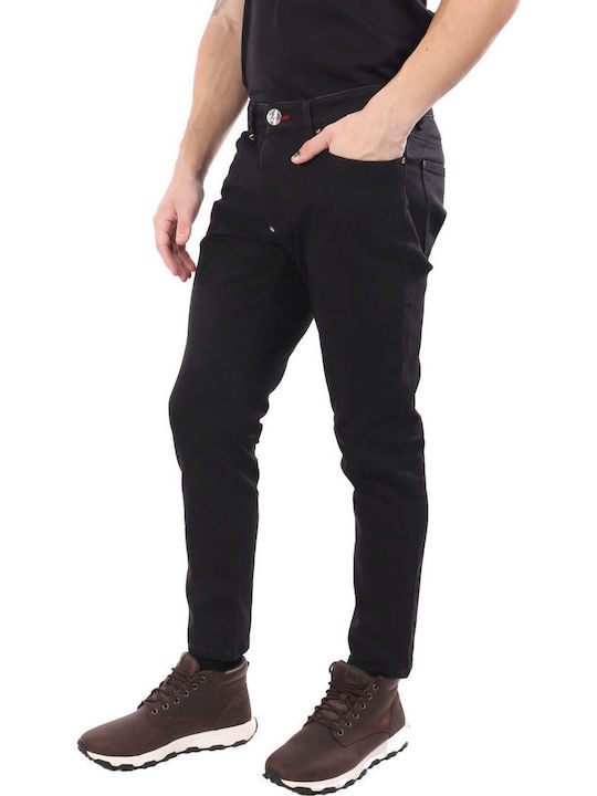 Men's Jeans Pants with Skinny Fit Black