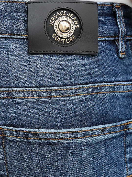Men's Jeans Pants with Slim Narrow Fit Blue