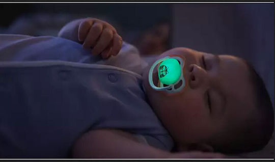 Philips Ultra Air Ορθοδοντικές Πιπίλες Σιλικόνης Νυκτός για 0-6 μηνών 2τμχ