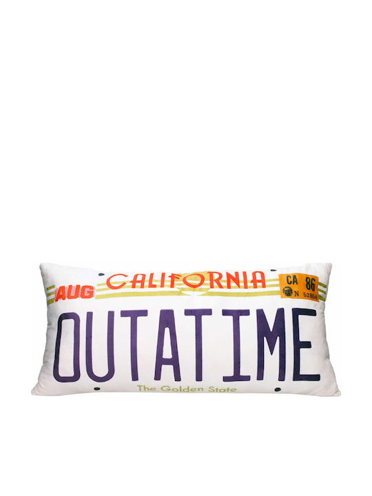 Back To Future Double Sided Pillow Out A Time 50 x 30 Cm