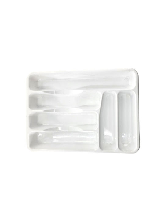Homestyle Κουταλοθήκη Συρταριού Πλαστική 40x29x4.5εκ. Πράσινη