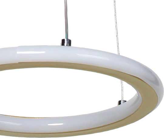 Keskor Pendant Light Gold 21x21x80cm