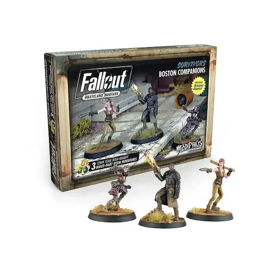 Fallout Wasteland Warfare Boston Companions