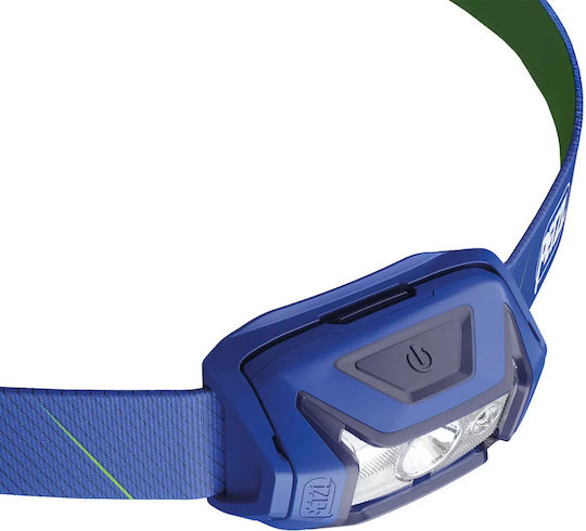 Petzl Rechargeable Headlamp LED IPX4 with Maximum Brightness 450lm Tikka Blue