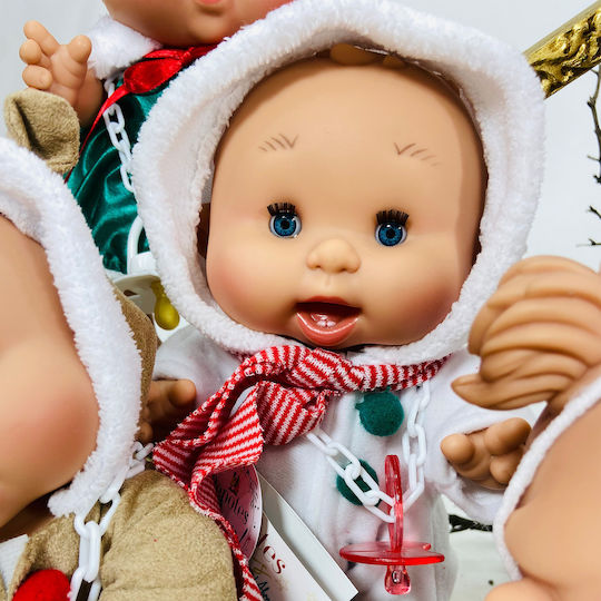 Nines d' Onil Baby Doll X-mas Edition Snowman 26 cm Various Designs 1pc