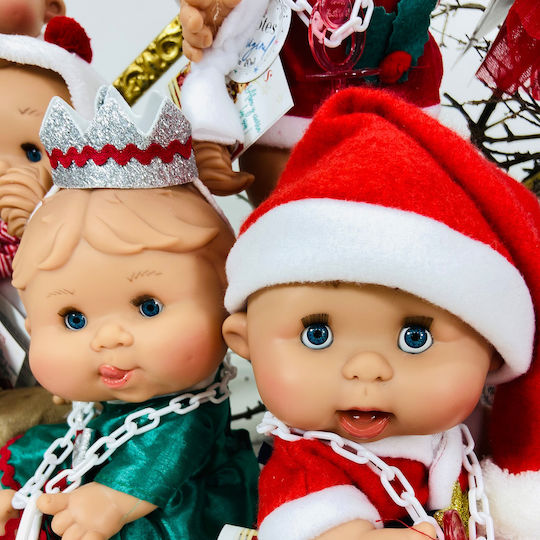 Nines d' Onil Baby Doll X-mas Edition Snowman 26 cm Various Designs 1pc