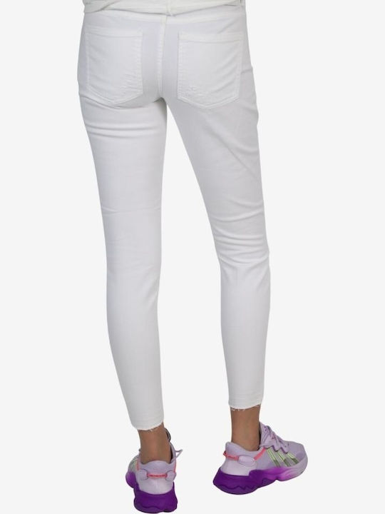 Women's Jean Trousers in Skinny Fit White