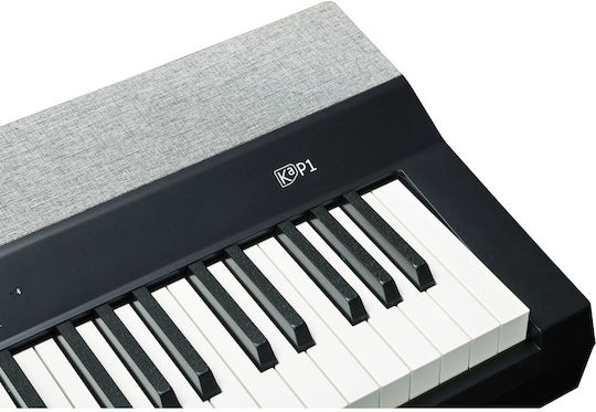 Kurzweil Electric Stage Piano KA P1-LB with 88 Weighted Keys Built-in Speakers and Connection with Headphones