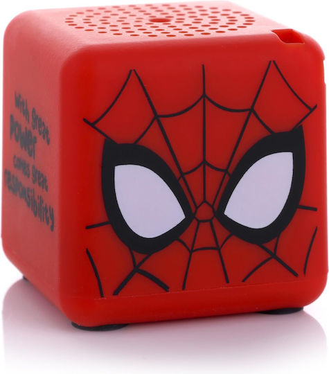 Bitty Boomers Bitty Box Bluetooth Speaker with Battery Life up to 4 hours Spiderman