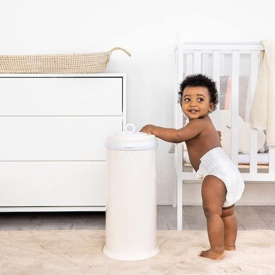 Ubbi Diaper Disposal Bin Ivory 1pcs