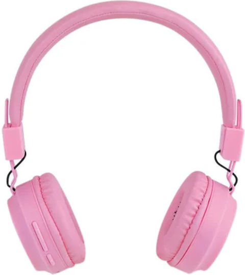 Jemini Fără fir Bluetooth Pentru copii On Ear Căști cu 8 ore de Funcționare Roz