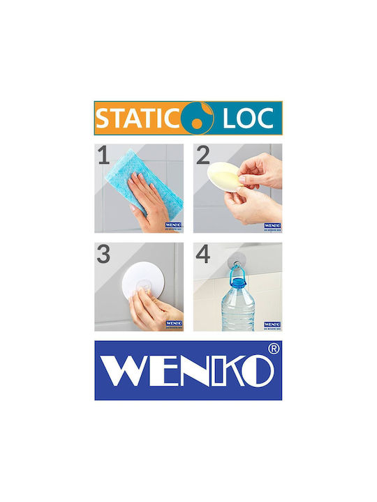 Wenko Metallic Paper Towel Holder Silver 30x8.5cm twm_447655